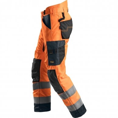 Pašiltintos kelnės+  AllroundWork Hi-Vis 37.5® SNICKERS WORKWEAR 3