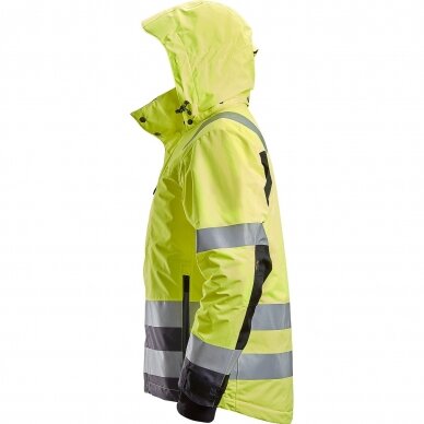 Atspari vandeniui, su gobtuvu Hi-Vis 37.5® žieminė striukė SNICKERS WORKWEAR , klasė 3 2