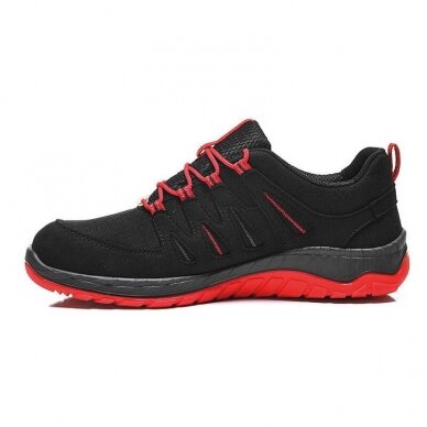 Batai ELTEN Maddox Black Red Low ESD S3 SRC, juodi/raudoni 3