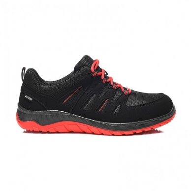 Batai ELTEN Maddox Black Red LOW O2, juodi/raudoni 1