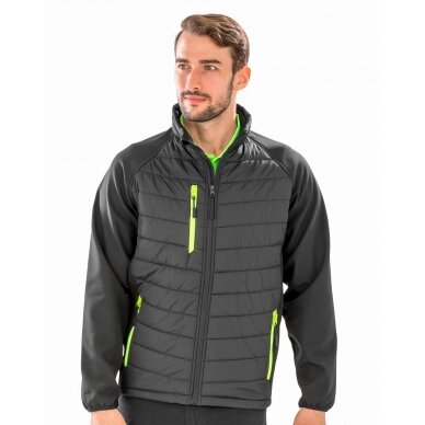 Vyriška atspari vėjui ir vandeniui Result R237X Softshell striukė 6