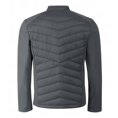 Vyriška dygsniuoto ir softshell MAL_555 audinio striukė 5