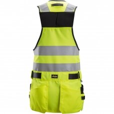 Darbo įrankių liemenė, klasė 1 SNICKERS WORKWEAR AllroundWork Hi-Vis, geltona