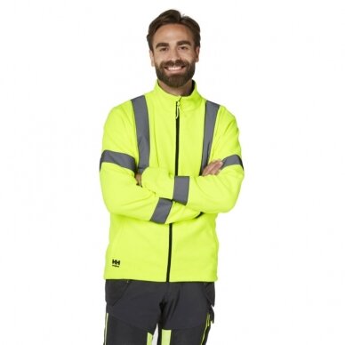 Džemperis HELLY HANSEN Addvis Fleece, geltonas 2