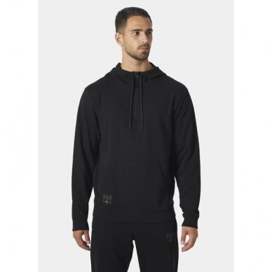 Džemperis HELLY HANSEN Essential 1/4 Zip, juodas 4