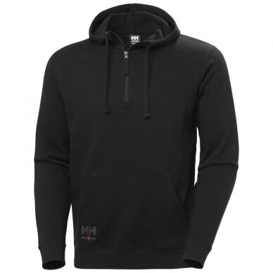 Džemperis HELLY HANSEN Essential 1/4 Zip, juodas