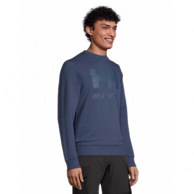 Džemperis HELLY HANSEN Graphic Sweatshirt, mėlynas 1