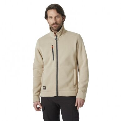 Džemperis HELLY HANSEN Kensington Knit Fleece, smėlio spalvos 2