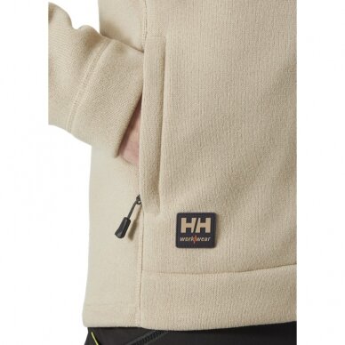 Džemperis HELLY HANSEN Kensington Knit Fleece, smėlio spalvos 5