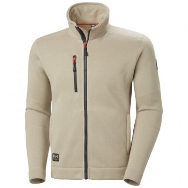 Džemperis HELLY HANSEN Kensington Knit Fleece, smėlio spalvos