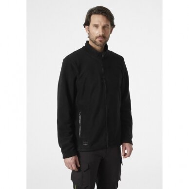 Džemperis HELLY HANSEN Manchester 2.0 Fleece JKT, juodas 4