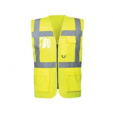 Gerai matoma liemenė BoSafety VS-S476G Hi-Vis, geltona