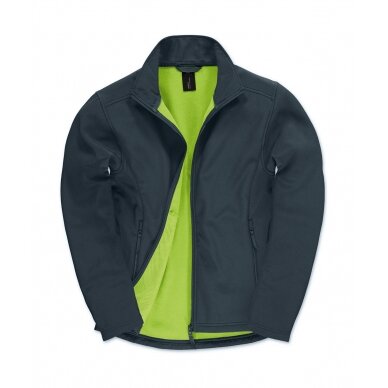 Vyriška vėjui ir vandeniui atspari Softshell B&C JUI62 striukė 11