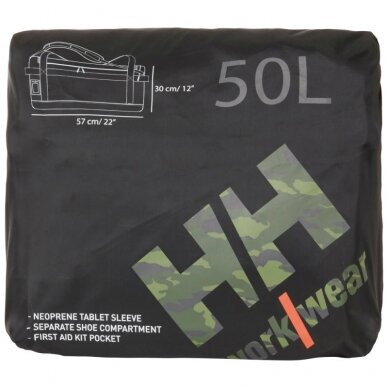 Kelioninis krepšys/kuprinė HELLY HANSEN Duffel 50L, kamufliažinis 4