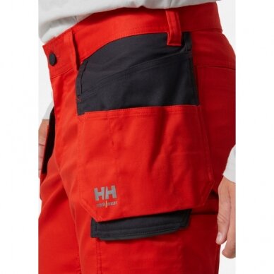 Kelnės HELLY HANSEN Manchester Work Pant, raudonos 5