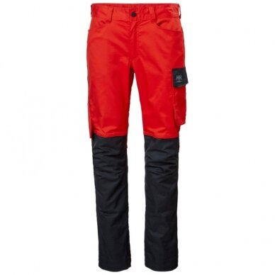 Kelnės HELLY HANSEN Manchester Work Pant, raudonos