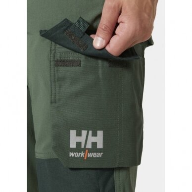 Kelnės HELLY HANSEN Oxford 4X CNCT, žalios 4