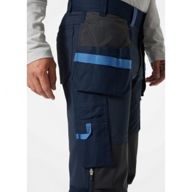 Kelnės HELLY HANSEN Oxford 4X Cons Pant, juodos/mėlynos 4