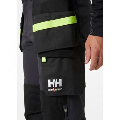 Kelnės HELLY HANSEN Oxford 4X Cons Pant, pilka/juoda 2