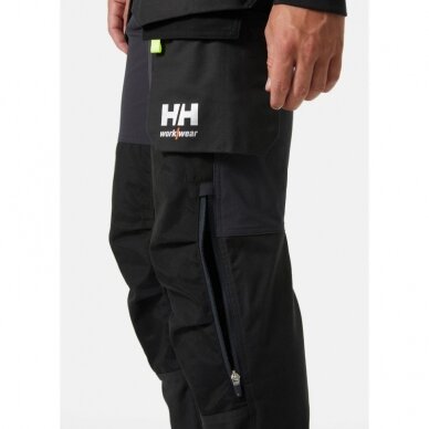 Kelnės HELLY HANSEN Oxford 4X Cons Pant, pilka/juoda 4