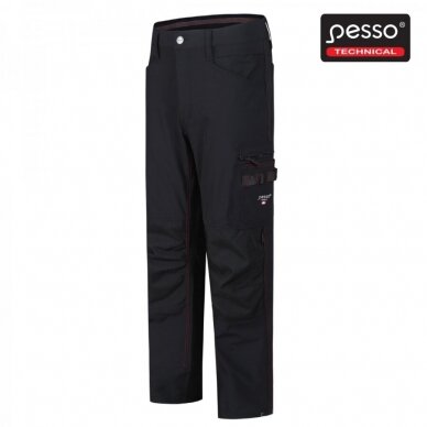 Kelnės Pesso Mercury KD145B stretch, juodos 3