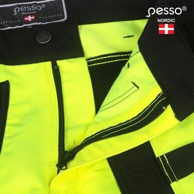 Kelnės Pesso KD135G HI-VIS Uranus, geltonos 6