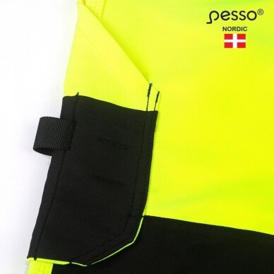 Kelnės Pesso KD135G HI-VIS Uranus, geltonos 8