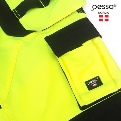 Kelnės Pesso KD135G HI-VIS Uranus, geltonos 10