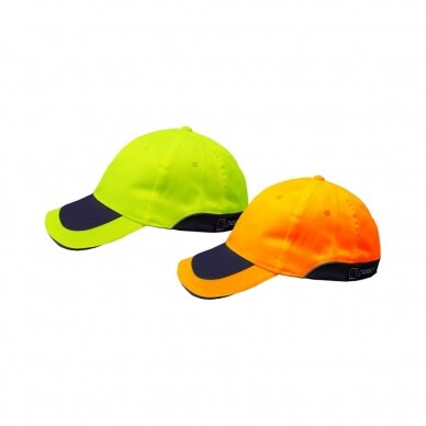Kepurė su snapeliu Pesso KPO, oranžinė 1