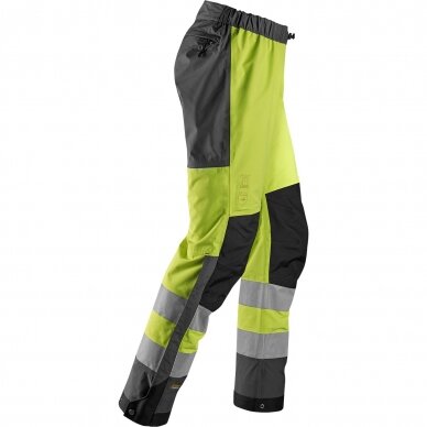 Lietaus kelnės AllroundWork Hi-Vis SNICKERS WORKWEAR, klasė 2 2