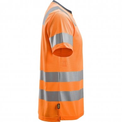 Marškinėliai AllroundWork Hi-Vis SNICKERS WORKWEAR, klasė 2 2