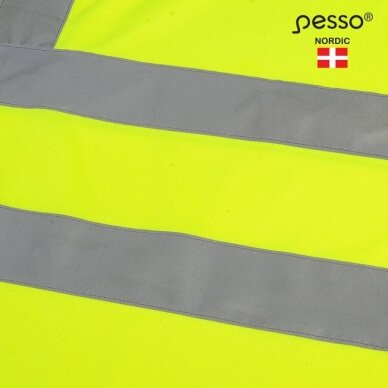 Marškinėliai PESSO Hi-vis, geltoni 3