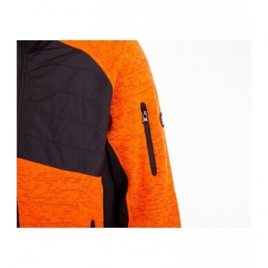 Megztas BoSafety Hybrid džemperis, oranžinis 3