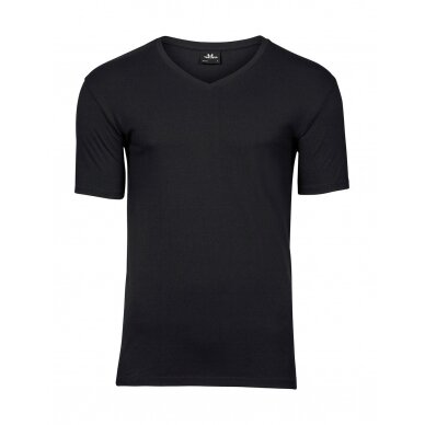 Vyriški tamprūs V formos Tee Jay 401 marškinėliai 8