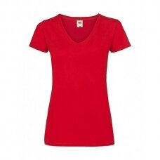 Moteriški marškinėliai Fruit of the Loom Valueweight V-Neck 129.01