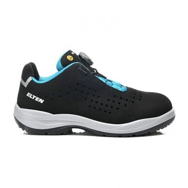 Moteriški batai ELTEN Impulse Lady Boa Aqua Low ESD S1P, juodi 1