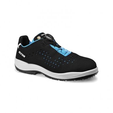 Moteriški batai ELTEN Impulse Lady Boa Aqua Low ESD S1P, juodi