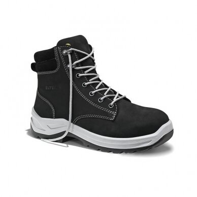 Moteriški batai ELTEN Lilly Black Mid ESD S3 SRC, juodi