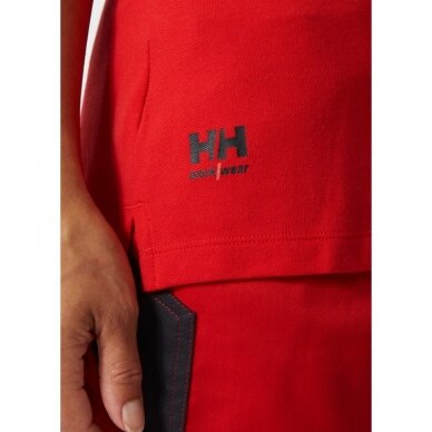 Mot. marškinėliai HELLY HANSEN Manchester Polo, raudoni 5