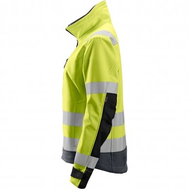 Moteriška  AllroundWork Hi-Vis SoftShell SNICKERS WORKWEAR, klasė 2/3 3