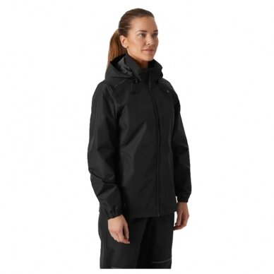 Moteriška striukė HELLY HANSEN Manchester 2,0 Shell Jacket, juoda 2