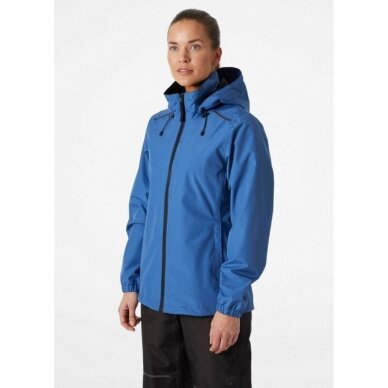 Moteriška striukė HELLY HANSEN Manchester 2,0 Shell Jacket, šviesiai mėlyna 3