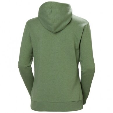 Moteriškas džemperis HELLY HANSEN Logo Hoodie, žalias 1