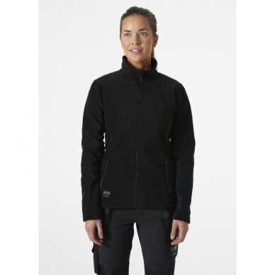 Moteriškas džemperis HELLY HANSEN Manchester 2.0 Fleece JKT, juodas 3