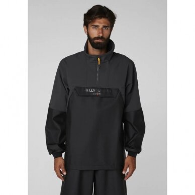 Neperšlampanti striukė HELLY HANSEN Storm Hybrid Anorak, juoda 2