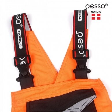 Darbo puskombinezonis Pesso DP135OR URANUS Flexpro, oranžinis 4