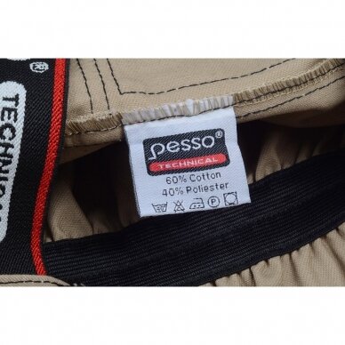 Puskombinezonis PESSO TWILL DPBZ, smėlio spalvos 7