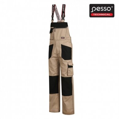 Puskombinezonis PESSO TWILL DPBZ, smėlio spalvos