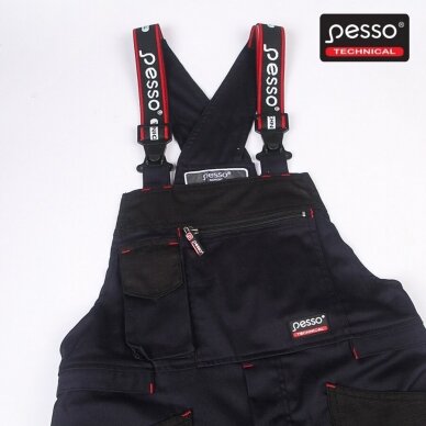 Darbo puskombinezonis Pesso DP215M Twill Stretch 3