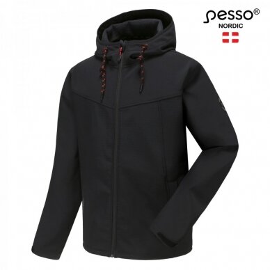 Softshell audinio demisezoninė darbo striukė Pesso Leo